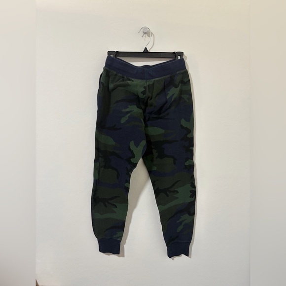 Polo Ralph Lauren Men's Navy Camo Waffle Knit Thermal Sleep Jogger Pants - Small - Picture 3 of 4